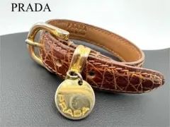 PRADA レザー ブレスレット クロコ型押しのサムネイル