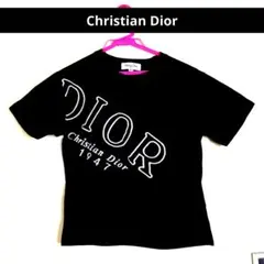 Christian Dior ディオール カットソー Tシャツ ロゴ刺繍 40