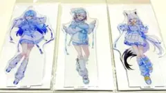 ワ*者様 【新品】白上フブキ 白銀ノエル 雪花ラミィ アクリルスタンド3点 狭山