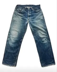 3.4WASH】真紺 501 66前期 36×31 スーパーヒゲ リーバイス - メルカリ