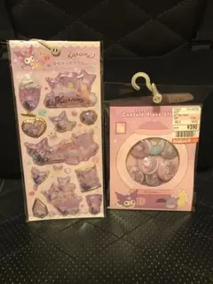 最終値下げ！　クロミ　キラキラカプセルシール　カプセルフレークステッカーズ