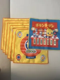 チキンラーメン　ハンドタオル　７枚