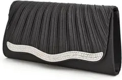 チェーン付き 豪華 フォーマルバッグ 3WAY 高級 成人式 二次会 軽量 防水