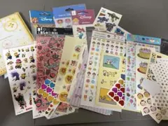シール ステッカー まとめ売り 大量セット　ディズニー　シール帳