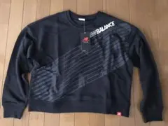 newbalanceニューバランス☆レディース スウェット トレーナー☆黒XL