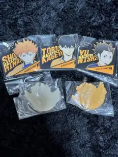 一番くじ　ハイキュー　烏野高校 アクリルキーホルダーセット