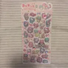 正規品　うるちゅるポップシール サンリオキャラクターズ