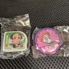 鬼滅の刃　炭治郎消しゴム　缶バッチセット