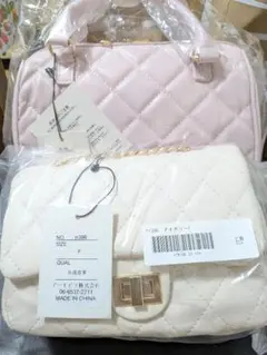 新品タグ付き GRL バッグ2個セット