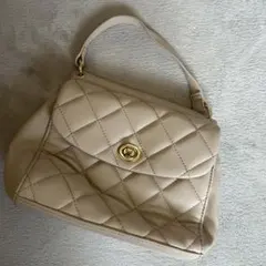 キルティング ハンドバッグ