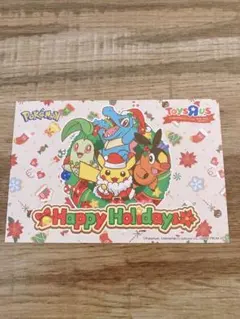 ポケモン ポストカード クリスマス