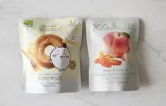 【限定】ちいかわ ベーグルチップ ＆ 桃ドライフルーツ セット オリーブヤング