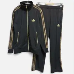 小栗旬着用同型 adidas 豹柄 レオパード ジャージ上下 - メルカリ