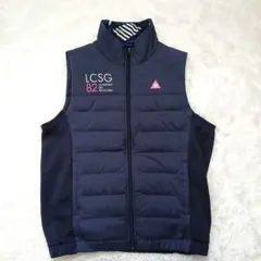 le coq sportif ゴルフコレクション メンズ ベスト ネイビー