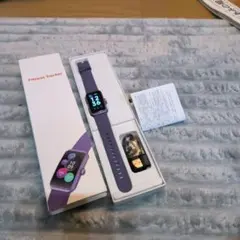 フィットネストラッカーR11【曲面ディスプレイ】スマートウォッチ