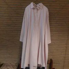 URBAN RESEARCH⭐春先取り⭐ストライプ シャツワンピ長袖⭐F