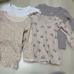 花柄 長袖カットソー サイズ95