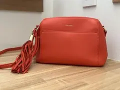 【美品】nico and...タッセル付きお財布ショルダーバッグ