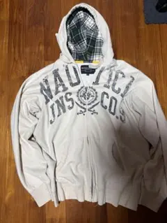 NAUTICA JEANS CO. フード付きパーカー L