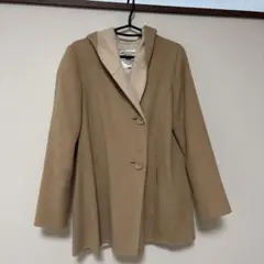 any FAM フード付きコート ベージュ サイズ3