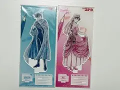 名探偵コナン　アクリルスタンド　ペンシルアート　工藤新一　毛利蘭