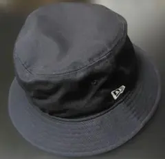 ネイビー L/XL(約61cm)NEWERA バケットハット紺 Bucket01