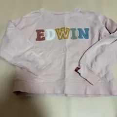 EDWIN キッズ トレーナー ピンク　120㎝