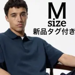 ユニクロ　ウォッシャブルニットポロセーター半袖