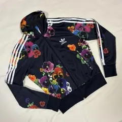 アディダスオリジナルス パンジー 花柄 トラックジャケット ジャージ