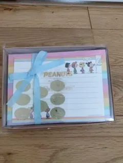 新品未開封品 スヌーピー ケース入りレターセット パステル