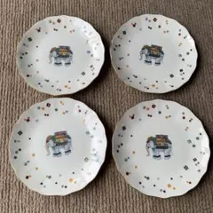 ナルミ　幸せを呼ぶ象　ボウル　大皿　ペア　カップ&ソーサー　ソルト&ペッパー ナルミ 幸せを呼ぶ象 ボウル 大皿 ペア カップ&ソーサー ソルト