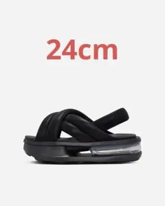 新品 NIKE エアマックスアイラ ブラック 新品 ナイキ サンダル24cm