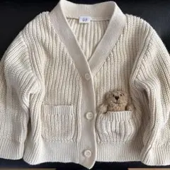 babyGAP ブラナンベアポケットカーディガンセーター