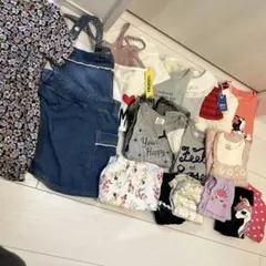 サイズ110半袖まとめ売り　ズボン　トップス　ワンピース　プティマイン　H&M