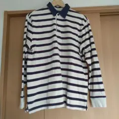 Brooks Brothers ボーダーラガーシャツ M(日本人サイズL相応