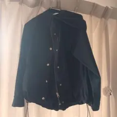 ikka ネイビー　紺色　 マウンテンパーカー M