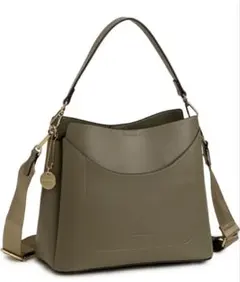 【新品】marie claire / bis グリーンショルダーバッグ