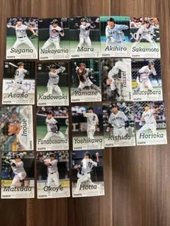 巨人18枚セット キラカード版パラレル BBM 2023 読売ジャイアンツ