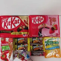 ⭐キットカット⭐プリッツ⭐ブラックサンダー⭐m&m's⭐グミお菓子セット売り