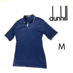 DUNHILL ダンヒル 大人の品格 ポロシャツ ネイビー ゴルフ メンズ Mのサムネイル