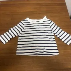 SIMPLE FREE ストライプ Tシャツ 70