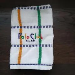 Polo Club チェック柄 ハンドスタオル
