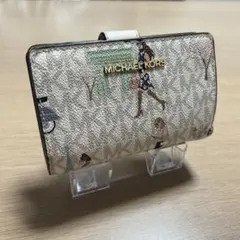 MICHAEL KORS イラスト付き二つ折り財布