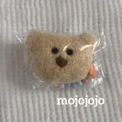 mojojojo ビーズチェーン付き フェイスマスコット bluebell くま