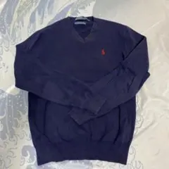Polo by Ralph Lauren ネイビー セーター S