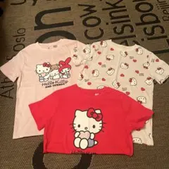 新品 未使用 H&M キティ Tシャツ 3枚セットのサムネイル