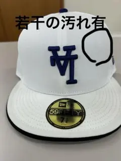 【大人気モデル】NewEra 59FIFTY ドジャース逆ロゴ　つば裏ブラック