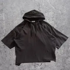 【人気】LEPSIM ワイドシルエット 半袖パーカー 体型カバー 着回し◎のサムネイル