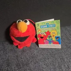 エルモ ぬいぐるみマスコット タグ付き