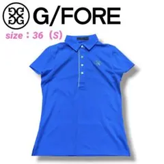 ジーフォア G/FORE ゴルフ レディース トップス 半袖 ポロシャツ 白 M